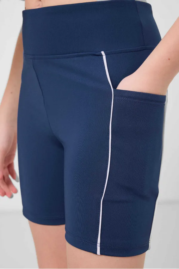 Leggings pour filles Tommylife Wholesale Flexible Standard Fit Basic Performance 75189 Parliament