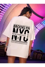Unisex Brooklyn Relaxed Fit Oversize T-shirt Unisex Brooklyn Relaxed Fit Oversize T-shirt