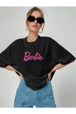 Oversized T-shirt with Text