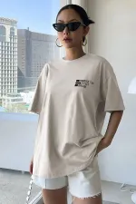 Unisex Cherish Time Effect Dream Baskılı Tasarım Tshirt