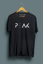 Peak Unisex Baskılı T-shirt