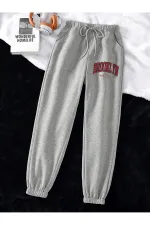Brooklyn Printed Basic Sweatpants