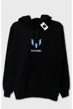2'li Messi Kapüşonlu Sweatshirt Ve Eşofman Unisex Kombini