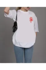 Unisex Lucky Dragon Relaxed Cut Oversize T-shirt