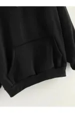 SWEAT-SHIRT À CAPUCHE IMPRIMÉ ALIEN VERT