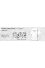 White Unisex Cute Little Cat Printed Cotton Crew Neck Boyfriend Knitted Oversize T-Shirt