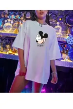 Unisex Printed Detailed Relaxed Cut Oversize T-shirt Unisex Printed Detailed Relaxed Cut Oversize T-shirt