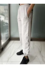 Unisex Elastic Waist Joggers Pants Sweatpants