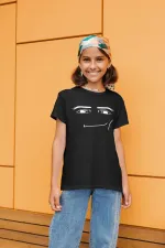 Roblox Face Man T-Shirt Black Unisex T-Shirt