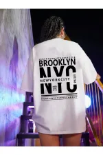 Unisex Brooklyn Relaxed Fit Oversize T-shirt Unisex Brooklyn Relaxed Fit Oversize T-shirt