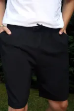 Men's Black Shorts