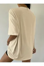 The Version Printed Oversize Unisex T-shirt