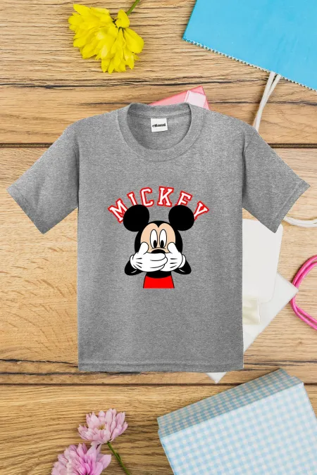 T-shirt imprimé Mickey Mouse pour enfants