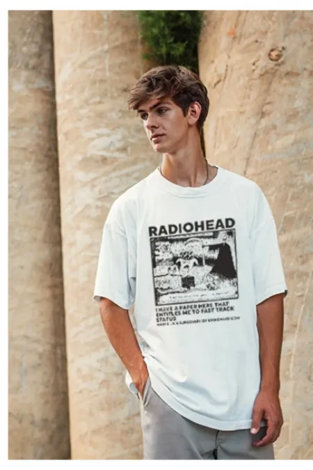 Radiohead Dna Breeding Black Unisex T-shirt