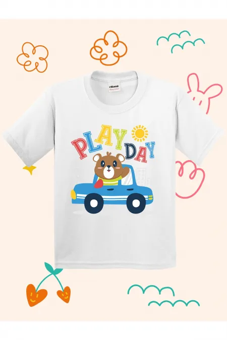 Play Day Printed Kids T-shirt