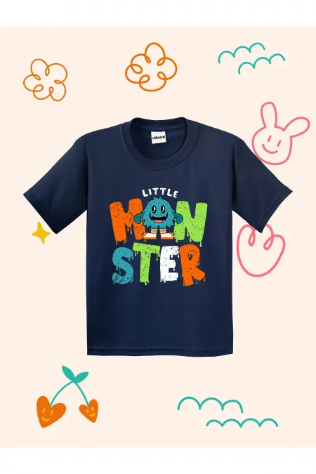 Little Monster Design Kids T-shirt