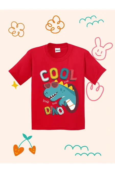Cool Dino Design Kids T-shirt