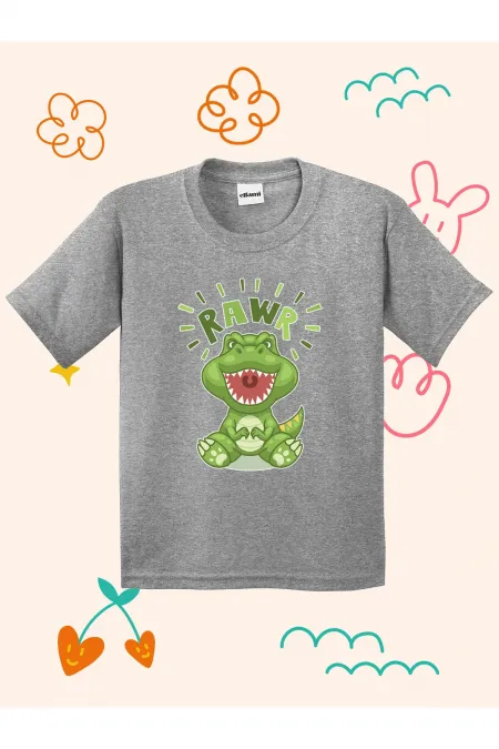 Rawr Religious Printed Kids T-shirt