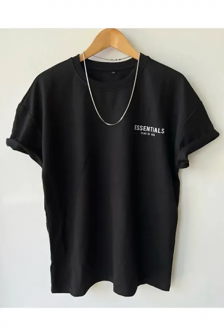 Men's Printed Crew Neck Short Sleeve T-shirt