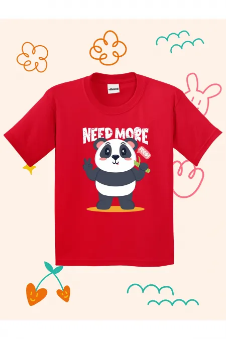Panda Print Kids T-shirt