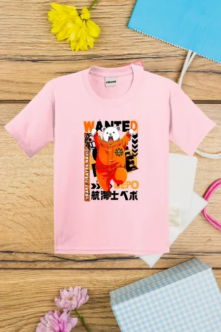T-shirt imprimé OnePiece Bepo pour enfants