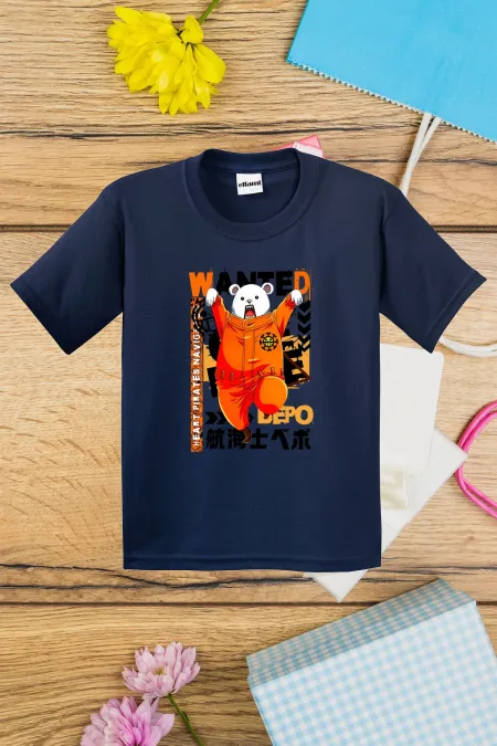 T-shirt imprimé OnePiece Bepo pour enfants