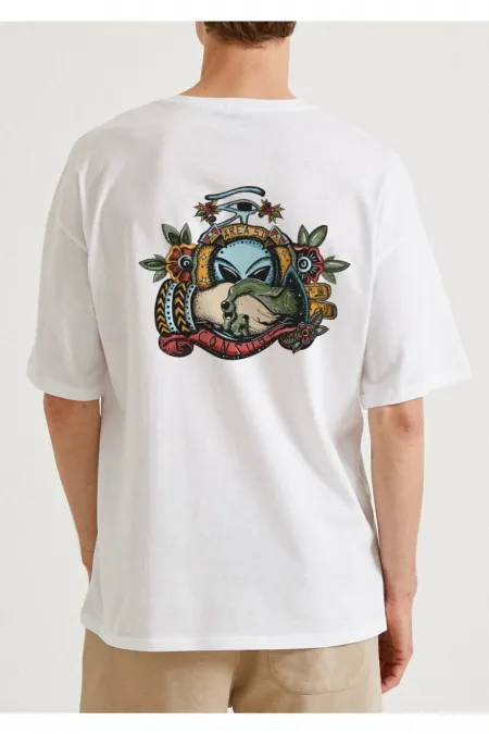 Printed Oversize T-shirt
