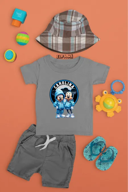 T-shirt imprimé dessin animé pour filles/garçons