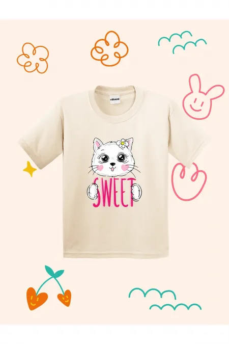Sweet Design Printed Kids T-shirt