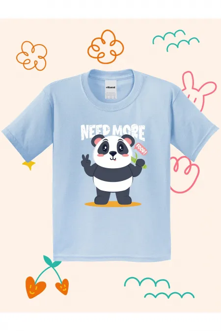 Panda Print Kids T-shirt