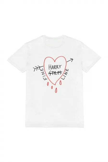 Oversized Printed White T-shirt