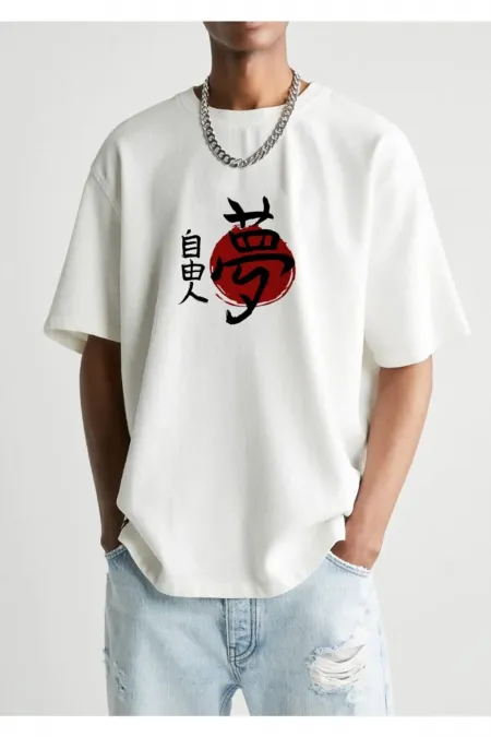 Korean Printed Oversized T-shirt