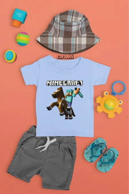 T-shirt imprimé Creeper pour fille/garçon