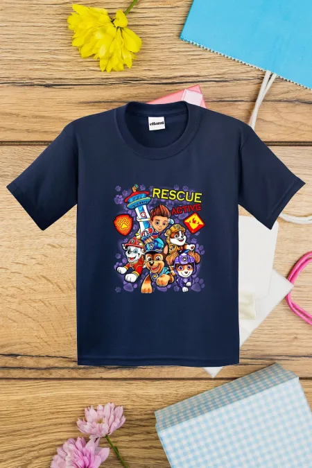 T-shirt imprimé Paw Patrol Rescue Active pour enfants