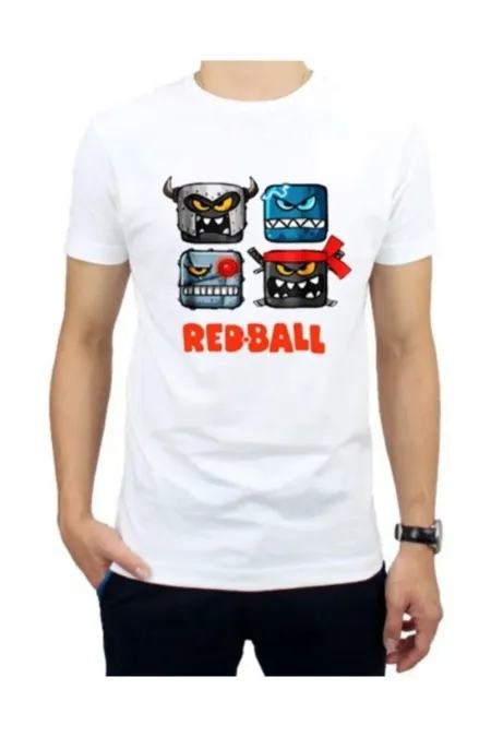 Boy's Red Ball 4 Tıp2 T-shirt