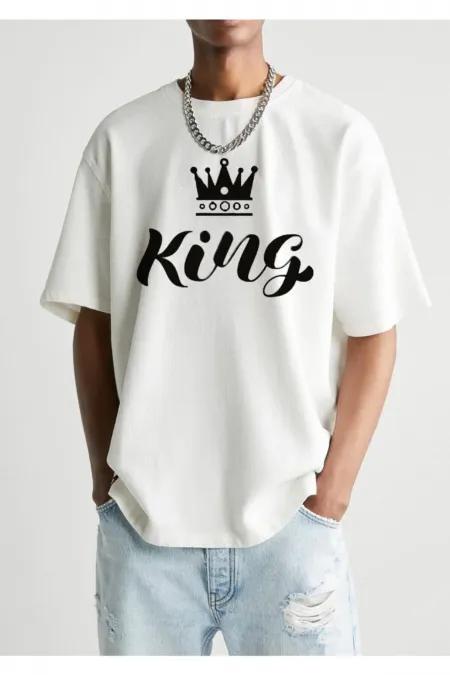 King Printed Oversize T-shirt