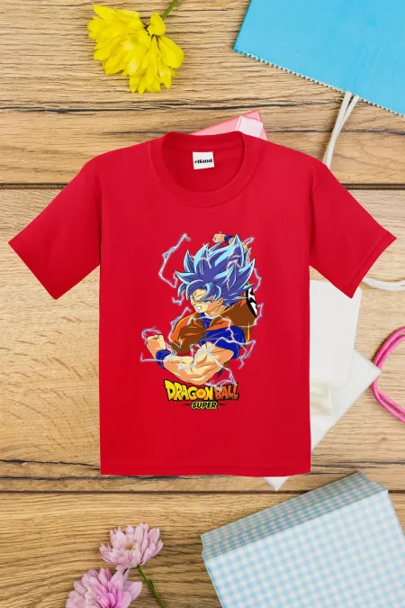 T-shirt imprimé Dragon Ball Super pour enfants