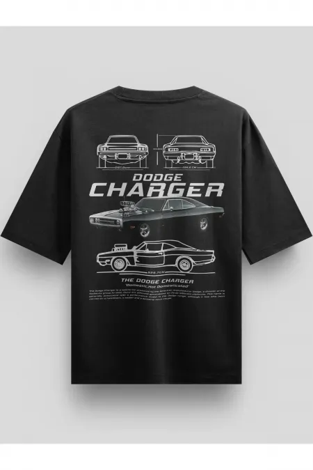 Dominic Toretto Dodge Charger Oversize T-shirt
