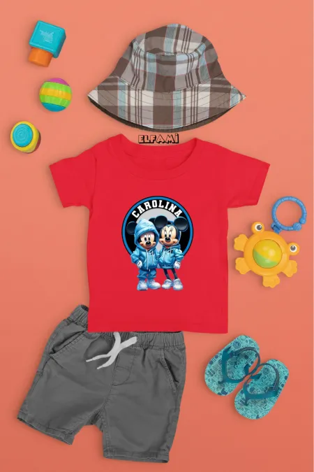 T-shirt imprimé dessin animé pour filles/garçons