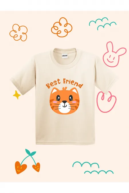 Best Friend Designed Kids T-shirt