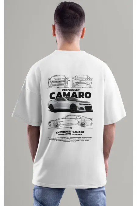 Unisex Men/Women CHEVERELOT CAMARO Colorful Custom Printed Oversize T-Shirt T-Shirt