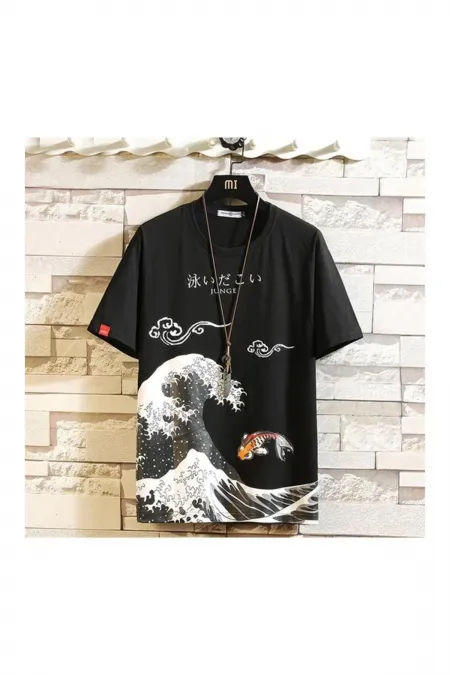 Katsushika Hokusai – The Great Wave Allover Unisex T-shirt