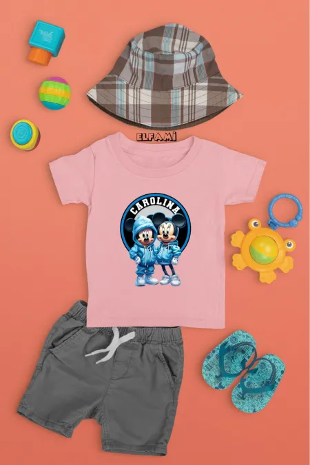 T-shirt imprimé dessin animé pour filles/garçons