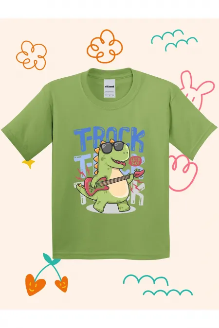 T-Rock Design Printed Kids T-shirt
