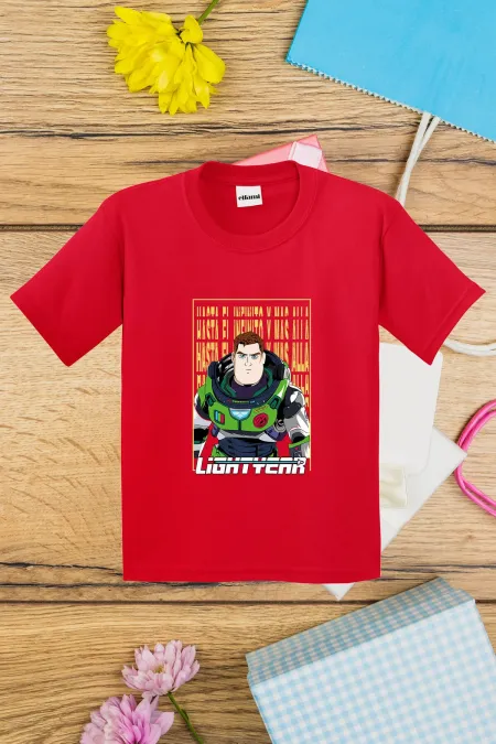 T-shirt imprimé Lightyear pour enfants