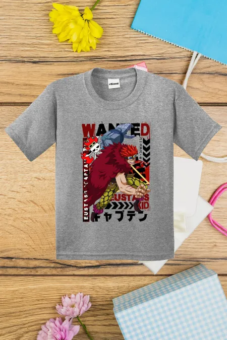 T-shirt imprimé One Piece pour enfants