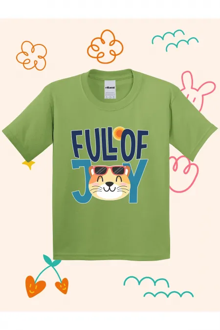 Full Of Joy Printed Kids T-shirt
