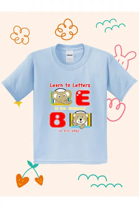 Alphabet Print Kids T-shirt