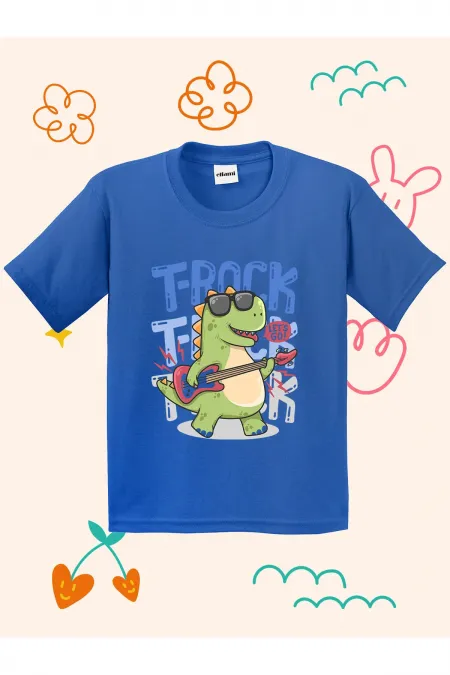 T-Rock Design Printed Kids T-shirt