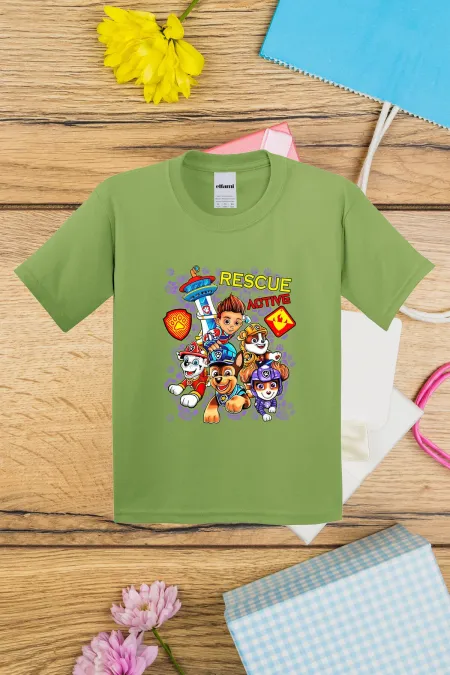T-shirt imprimé Paw Patrol Rescue Active pour enfants